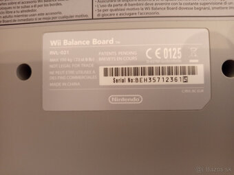 Nintendo Wii Balančná podložka Wii Fit board-38€ - 4