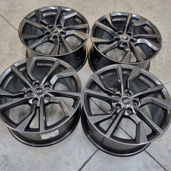 Hliníkové Audi disky 5x112 R18 8,5J ET50 - 4
