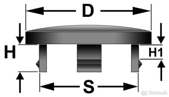 stredové krytky OZ 63mm Jeep Fiat Dodge Lancia - 4