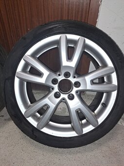 Alu disky Mercedes 5x112 s pneumatikami 215/45R17 - 4