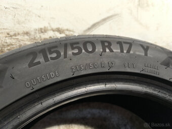 215/50 R17 Letné pneumatiky Continental 2 kusy - 4