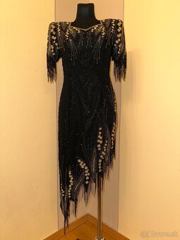 Ručne robené spoločenské/plesové šaty - 4