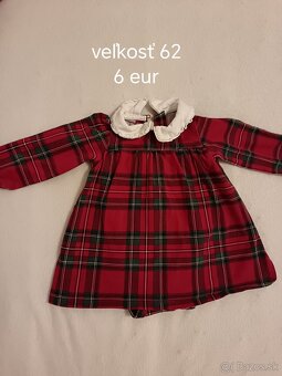 Vianočné oblečenie pre dievčatko 62-74 - 4