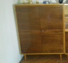 Brusel retro obývačku 60-te roky posledné 3 kusy nábytku - 4