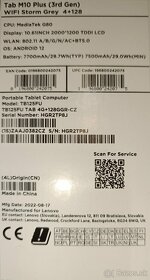 Tablet Lenovo Tab M10 Plus 3rd Gen 4Gb/128Gb - 4