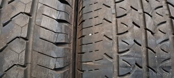Predám 4ks jazdené letné 235/65r16C 2+2modely na dodávku - 4