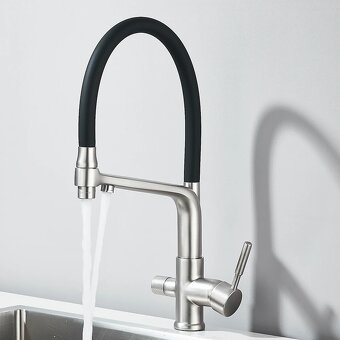 Luxusná 3in1 kuchynská batéria GRANITAN – úplne nová - 4