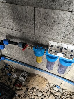 Zapojenie vŕtanej studne, montáž čerpadiel - 4