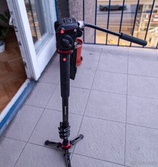 Manfrotto MVMXPROA4 Monopod + videohlava - 4