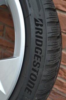 5x112 R18 Zimna sada Org. Audi A3 S3 8Y + 225/40 R18 Bridg. - 4