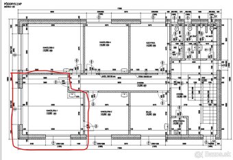 Dáme do prenájmu veľkú kanceláriu oproti urgentu v MI - 4