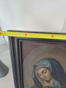 Starožitný obraz Maria - 4