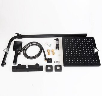 Predám sprchovú súpravu v čiernej farbe - 4