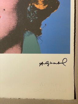 Andy Warhol "Marilyn Monroe" Limitovaná edícia_Certifikát - 4