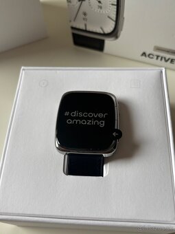 Xiaomi Amazfit Active 2 Premium Version, kožený remienok - 4