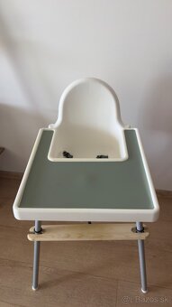 Detská stolička na kŕmenie ikea antilop - 4