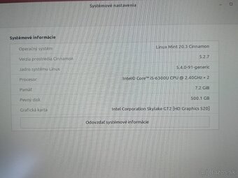 predám Lenovo Thinkpad T460,Intel core i5 ,8gb ram ,LINUX - 4
