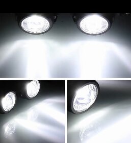 Prídavné LED svetlo na motorku - 4