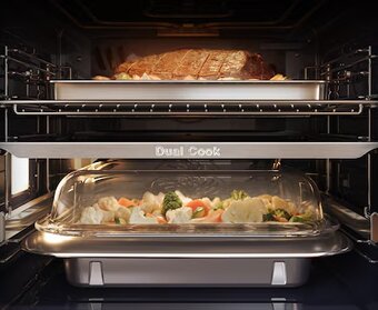 Parná rúra NV7B7997AAK/U3 76l, Dual Cook, s kamerou - 4
