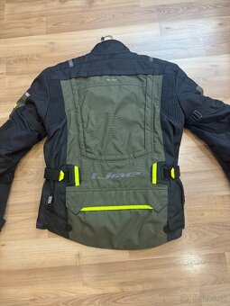 Pánska textilná bunda na moto MBW MEMPHIS GREEN - 4