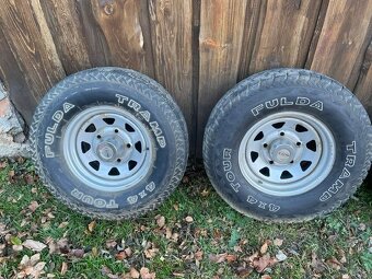 Predám pneu s diskami DOTZ 4x4 - 4