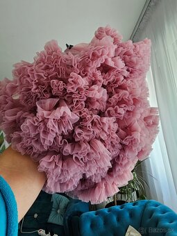 Bohato riasená tutu sukňa 104/110 - 4