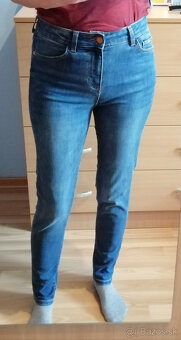 Džínsy skinny dámske - 4