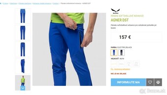 Outdoorové nohavice Salewa Agner DST - 4