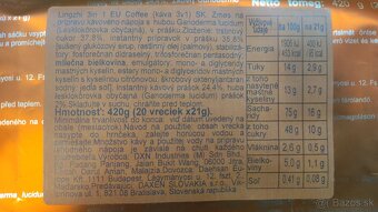 Káva DXN Lingzhi Coffee 3v1 20 sáčkov s ganodermou - 4