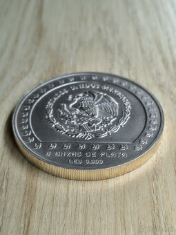 Strieborná investičná minca 5oz 999.9 Piedra de Tizoc - 4