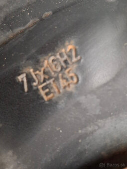 Pneu + disky, rezerva 205/55 R16 - 4