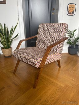 Retro kreslo po kompletnej renovácii...... - 4