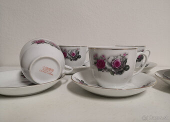 Šálky s podšálkami starý Čínsky porcelán Liling C - 4