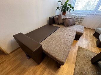 Rohový rozkladací gauč " - 4