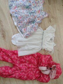 Detské ružové oblečenie 0 až 18 mesiacov - 4