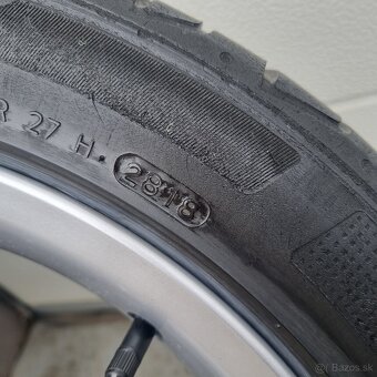 ALU disky Toyota 5x114,3 + pneu 225/45 r17 letne. - 4