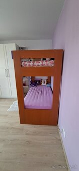 Poschodová posteľ Klára 90x 200 cm s ortopedickými matracmi - 4
