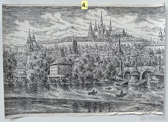 4 kresby od Ornsta Františka za 100EUR - 4