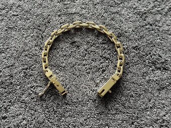 Zlaty naramok anker pilka 14k 585/1000 60g - 4