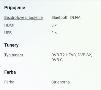 Predám TV Samsung 50" - 4
