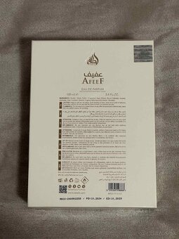 Lattafa Afeef 100ml nové nerozbalené - 4