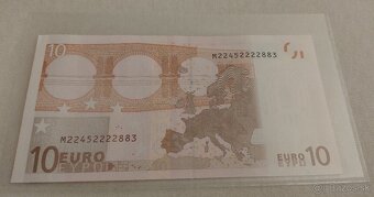 10 euro bankovka 2002 M - 4