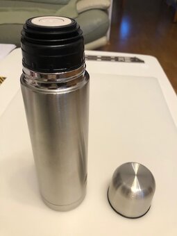 Nerezový shaker 300 ml, termoska 0,75 l a ploskačka 210 ml - 4