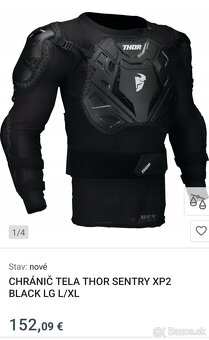 Thor chránič tela motocros - 4