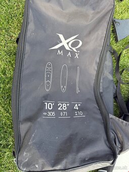 Predám Paddleboard XQ MAX SUP 305 - RED VULCANO SET - 4