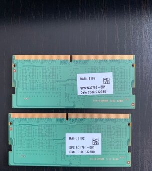 SSD 256GB/512GB Sata/ DDR 5 NTB 2x8Gb - 4