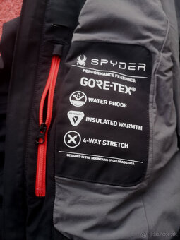SPYDER pánska gore-tex zimná bunda veľkosť XL - 4