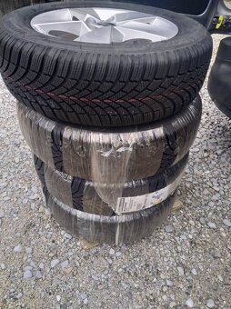 15" alu ŠKODA FABIA 4,VW,SEAT + zimné pneu. - 4