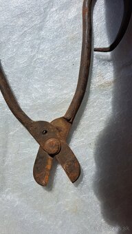 Veľké KOVÁČSKE NOŽNICE. - 4