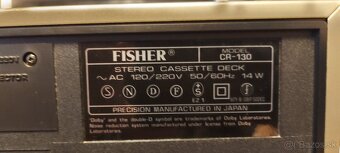 Predám vintage zostavu Fisher - 4